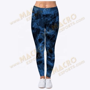 Leggings de haute qualité en gros, étiquette personnalisée, marque personnalisée, service OEM, taille haute, respirants, séchage rapide, en Spandex/Polyester - Product Image 5