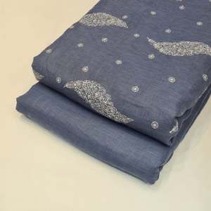 Tissu brodé multi-embroideries de qualité supérieure pour femmes, tissu de créateur, tissu de soirée, textile brodé de luxe, doux - Product Image 3