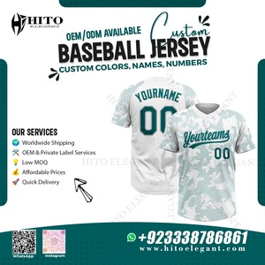Camiseta de béisbol Lisa personalizada, camiseta de béisbol para hombre, camisetas con botones, camisetas de béisbol deportivas de equipo activo, cuello en V, manga corta - Product Image 2