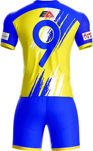 Uniformes de Fútbol para Adultos, Camiseta de Fútbol con Estampado Digital Personalizado OEM, Ropa Deportiva de Secado Rápido, 100% Poliéster, Marca Expansion, 140g - Product Image 3