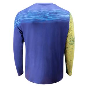 Camiseta Deportiva para Hombre, 100% Poliéster, UPF 50+, Secado Rápido, para Ejercicio al Aire Libre, Running, Fitness, Protección Solar, Pesca - Product Image 2