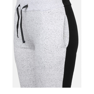 Conjunto deportivo de dos piezas para mujer, con top corto de manga larga con cremallera y pantalones deportivos con bolsillos, conjunto de chándal de algodón para mujer - Product Image 5