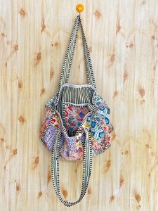 Sac fourre-tout matelassé léger style bohème couleur unie grande capacité en coton pour femme toutes saisons - Product Image 6