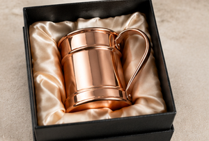 Luxury Handmade Paisley Printed Copper Water Beer <b>Mug</b> Antique Finish Ayurvedic Drinking Beer <b>Mug</b> Eco Friendly <b>Reusable</b> - Product Image 5
