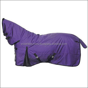 Y & Z Tapis de cheval de participation d'hiver de qualité supérieure Remplissage en coton imperméable Utilisation de dressage personnalisable Fournitures équestres - Product Image 2