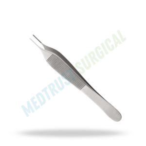 Adson Dressing Forcep Delicate Serrated Standard Size Surgical Dressing Tweezer For Fine Tissue Handling Use - Product Image 4