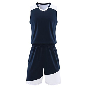 Ensembles de maillots de basket abordables avec une coupe moderne, adaptés aux clubs, aux écoles et aux équipes professionnelles OEM - Product Image 2