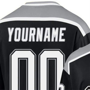 Camiseta de Hockey sobre Hielo Personalizada, Uniforme de Equipo Sublimado, Nombre y Número Personalizados, 100% Poliéster, Malla Transpirable, Ajuste Delgado, Acolchada, de Secado Rápido - Product Image 4