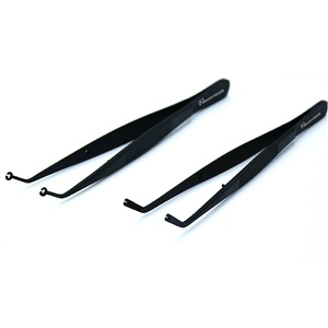Pince à suture pour pince à épiler ronde incurvée pour pince à suture incurvée pince à suturer angulaire facile - Product Image 1