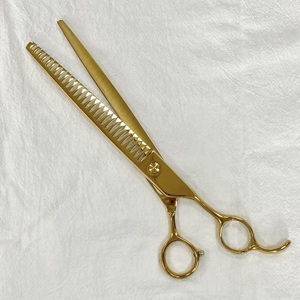 Tijeras de Aseo para perros y gatos de 8,5 pulgadas, mango compensado, acero inoxidable para diestros, tamaño personalizado, embalaje a granel, depilación de mascotas - Product Image 2