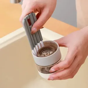 Brosse de nettoyage multi-usages pour téléphone, écouteurs, clavier, couvercle de tasse, outil de nettoyage des fentes pour cartes - Product Image 2