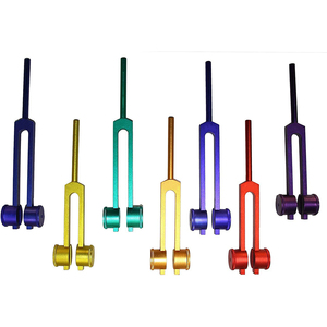 Juego de Diapasones de Acero Inoxidable de 9 Piezas con Peso, Chakra Sacred Solfeggio, para Uso Médico Hospitalario, Alta Calidad, CE - Product Image 3