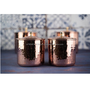 Frascos de almacenamiento de café y té de azúcar de hierro de Metal hechos a mano, bote hecho a mano para el hogar, Hotel, restaurante, cocina - Product Image 3