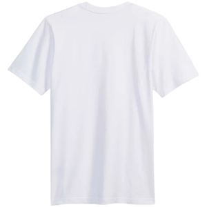 เสื้อยืดผู้ชายไซส์ใหญ่ สีขาว ผ้าฝ้ายพรีเมียม คอกลม แขนสั้น สไตล์ลำลอง โอเวอร์ไซส์ ทนทาน ใส่ได้ทุกวัน สตรีทแวร์ - Product Image 2