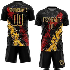 Uniforme de Fútbol Profesional, Conjunto de Camiseta de Fútbol con Logotipo y Números Personalizados, Ropa Deportiva de Poliéster, Uniforme de Fútbol al por Mayor - Product Image 6