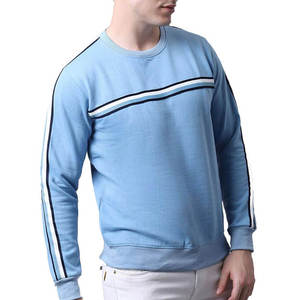 Men's Custom Thermal Sweatshirt Thick French Terry Long Sleeve <b>Jumper</b> Soft Cotton Crew Neck Winter Clothing High Quality - Product Image 6