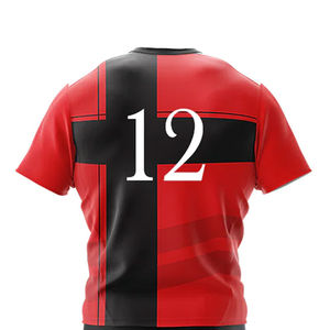 Uniforme de Rugby para Hombre, Precio de Fábrica ODM, Transpirable, Corto, 100% Poliéster, Estilo Fabricante Pakistaní, Ropa Deportiva con Impresión Digital - Product Image 6