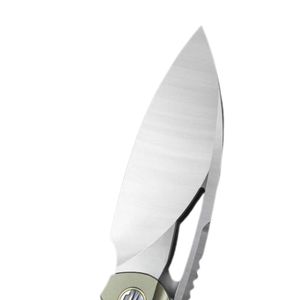 Couteaux pliants de qualité supérieure avec lame affûtée avec précision, fente d'ouverture au pouce et manche en métal profilé pour une utilisation quotidienne. - Product Image 5