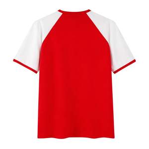 Camiseta Raglán Roja Premium Delta Sigma Theta 1913 para Mujer, Ajuste Cómodo, Ropa de Alta Calidad para Hermandades Griegas, Uso Casual - Product Image 5