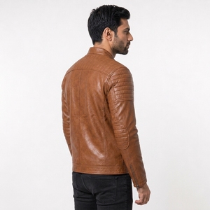 Factory Direct Sale Reasonable Price <b>Men</b> <b>Shearling</b> Leather <b>Jacket</b> New Arrival Comfortable Fit <b>Men</b> <b>Shearling</b> Leather <b>Jacket</b> - Product Image 3