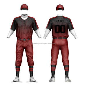 Ropa deportiva Uniforme de béisbol cómodo Último nuevo diseño Uniformes de béisbol de secado rápido de alta calidad - Product Image 6
