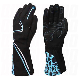 Guantes de Carreras Premium, Guantes de Protección para Adultos, Jóvenes y Pilotos Profesionales de Deportes de Motor, Alto Agarre, Antideslizantes y Transpirables - Product Image 4