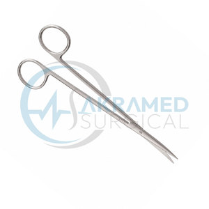 Ciseaux chirurgicaux Demartel en acier inoxydable, instrument de chirurgie générale réutilisable, certifié CE, droit, manuel, 18 cm - Product Image 1