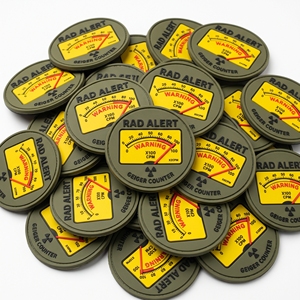 Patch en caoutchouc 3D en gros, en PVC souple, motif col de cygne et emblème de café rond, pour tablier de café, uniforme, casquette, sac - Product Image 6
