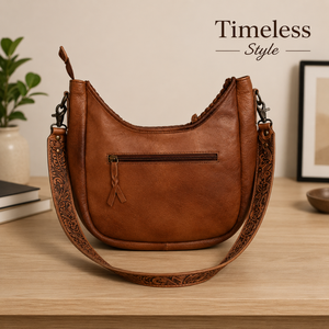 Bolso bandolera de cuero vacuno con flecos, hecho a mano, de cuero genuino, para mujer, para viaje, uso diario. - Product Image 3