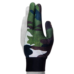 Gants de snooker unisexes légers d'été Geo Brothers en Spandex antidérapants réglables avec fermeture auto-agrippante pour droitier OEM - Product Image 1