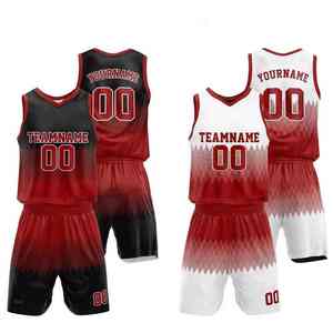 El Mejor Diseño de Uniforme de Baloncesto para Club, Nombre y Número Personalizados, Logotipo con Impresión Digital, Transpirable, de Secado Rápido, Pantalones Cortos de Verano, 100% Poliéster - Product Image 1
