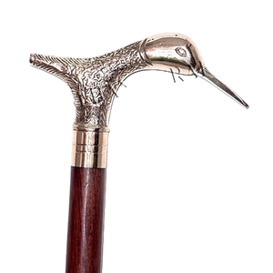 Bâton de marche en bois fait à la main avec poignée en laiton antique, de qualité supérieure, beau et de styliste - Product Image 1