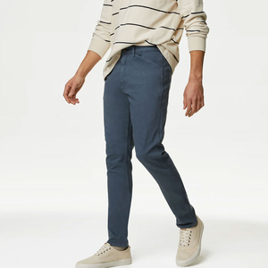 Jeans de Moda Urbana para Hombre, Color Azul, Jeans Pintados, Pantalones de Diseñador para Hombre, Corte Ajustado, Estilo Punk, Jeans de Diseñador - Product Image 2