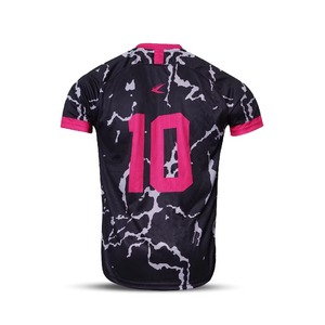 Camiseta de Fútbol Personalizada para Hombre, Sublimación, Transpirable, Poliéster, Talla Adulto 10, Diseño Personalizado con Número - Product Image 4