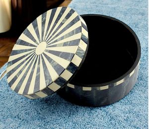 Compact resin trinket jewellery <b>box</b> handcrafted <b>storage</b> organizer <b>decorative</b> case ideal <b>for</b> rings earrings travel accessories - Product Image 6