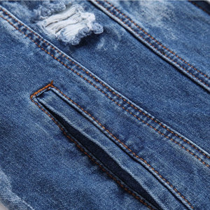 Premium Unisex Eco-Friendly Breathable Jeans Jackets Casual <b>Button</b> Front Outerwear for Men Women Street Wear Daily Clothing - Product Image 4