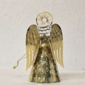 Figurine décorative d'ange en laiton de qualité supérieure pour la décoration intérieure, la décoration de table et la collection de cadeaux d'entreprise - Product Image 1