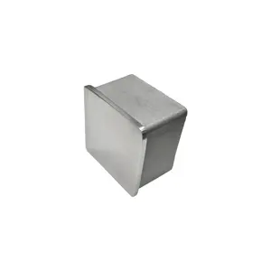 Stainless Steel Square Handrail Flat End Cap