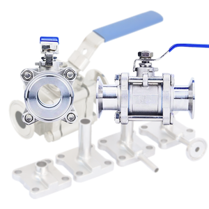 Promotion saisonnière – Robinets à boisseau sphérique sanitaires manuels ISO-certifiés en acier inoxydable SS316/SS333L de 1-1/2'' avec joint PTFE pour gaz/eau/huile – Direct Taiwan - Product Image 3