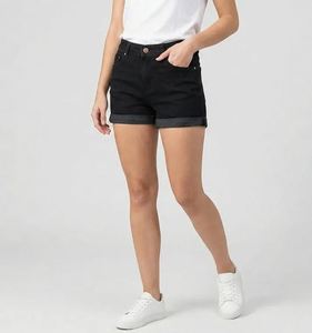 <b>Super</b> Quality Women Light Wash High-Rise Denim <b>Shorts</b> Trendy Denim <b>Shorts</b> At Low Price By Exporter By Supplier - Product Image 1