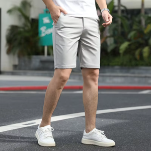 Pantalones Cortos Bermuda para Hombre, Hasta la Rodilla, Mezcla de Algodón y Spandex, Elásticos, Casuales, Tipo Chino, Verano 2026, Transpirables, de Secado Rápido, Venta al Por Mayor - Product Image 2