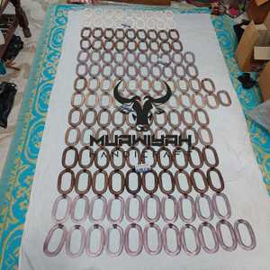 งานศิลปะติดผนังแบบโซ่เรซิ่นคุณภาพดีที่สุด เป็นมิตรกับสิ่งแวดล้อม ปรับแต่งได้ตามต้องการ ตกแต่งบ้านสไตล์ดั้งเดิมและทันสมัย MUAWIYAH HANDICRAFT - Product Image 1