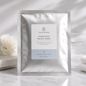 Masque facial hydratant et nourrissant en profondeur, marque privée, faible MOQ (1000 pièces), OEM - Product Image 1
