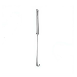 เครื่องมือผ่าตัดสัตว์สำหรับตัดเยื่อแก้วไข่ ขนาด 8 นิ้ว ยี่ห้อ Spay Snook Hook ผลิตจากเหล็กกล้าไร้สนิมเกรดเยอรมัน ใช้ซ้ำได้ สำหรับการผ่าตัดสัตว์ - Product Image 4