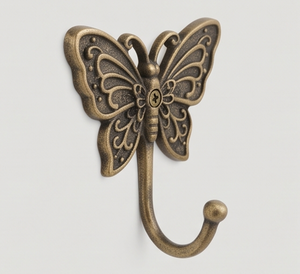 Artisanal Wall <b>Hooks</b> Antique Design Perfect For Home Decoration And Storage Organization Vintage Wall Accent - Product Image 1