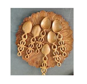 Cucharas de Madera Talladas a Mano de Lujo Premium, Ecológicas, Listas para Exportación a Vietnam 2025 - Product Image 3