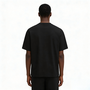 Camiseta de Hombre de Estilo Urbano, Personalizada, de Alta Calidad, 280 g/m², 100% Algodón, Tejido Sólido, Talla Grande, Impresión DTG con Logotipo, Colección 2026 - Product Image 2