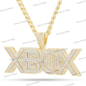 Oferta Especial: Colgante de Letra con Diamante Moissanita en Plata 925, Cadena de Lujo, Joyería Personalizada con Nombre, Diseño Elegante y Atrevido - Product Image 3