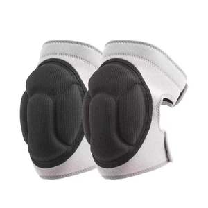 Genouillères épaisses rouges personnalisées en éponge, élastiques, anti-collision, pour le soutien des genoux, volleyball, basketball, danse, protection au travail. - Product Image 6