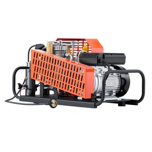 Compressore d'aria industriale PCP 4500PSI/30Mpa 60 L/min a quattro cilindri con arresto automatico per bombole subacquee - Product Image 1